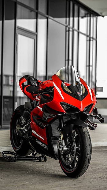 Ninja Bike, Red Bike HD phone wallpaper