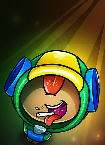 Leon art, Simbol, Brawl stars HD phone wallpaper
