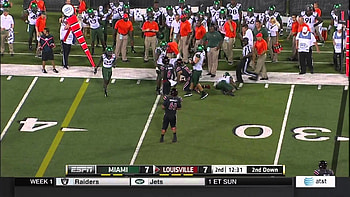 Miami Hurricanes at Louisville Cardinals 2014 Full Game cfedit HD wallpaper