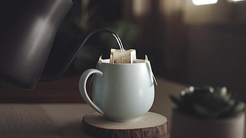 Pouring hot water, Dripper bag, Precision brewing, Coffee making HD wallpaper