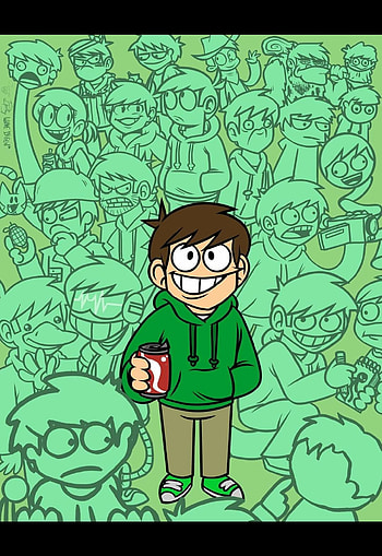 Eddsworld, verde, personajeficcticio, eddsworld HD phone wallpaper