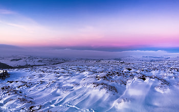 Snow Covered Mountain, winter, cold, snow, mountain HD wallpaper