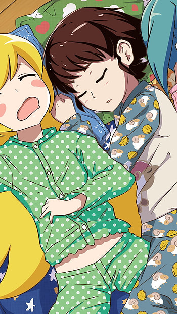 Sleeping monogatari, anime HD phone wallpaper