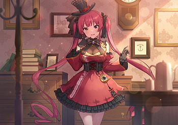 Virtual-Youtuber, girl, Anime, Virtual, Youtuber HD wallpaper