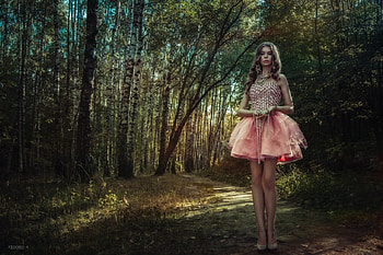 ❤️, lady, model, abstract, graphy HD wallpaper
