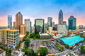 Charlotte NC Skyline, Neighborhood exploration, Hidden gems, Local insights HD wallpaper