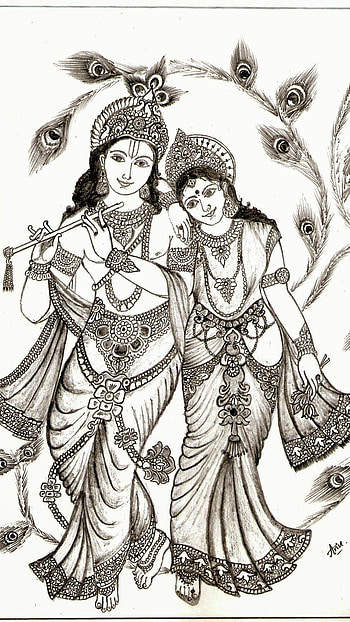 Krishna , shyama shyam HD phone wallpaper