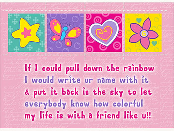 Friendship like a Rainbow, sunshine, colorful, star, purple, pink, butterfly, rainbow, life, flower, love, yellow, friendship, heart, forever HD wallpaper