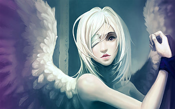 Anime Angel, anime, angel, wings HD wallpaper