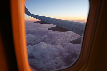 Airplane Clouds Wings Flying , airplane, planes, sky, clouds, graphy HD wallpaper