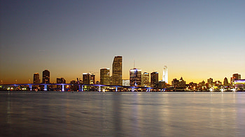 Miami Beach Skyline, Sun-soaked destination, Coastal paradise, Travel graphy HD wallpaper