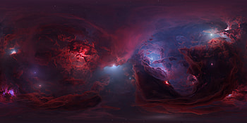 :), nebula, red, space, stars, cosmos, sky, cloud, blue, luminos, tim barton HD wallpaper