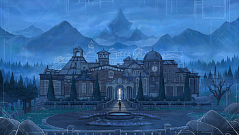 Blue Prince: Enigmatic Adventure, video game, Blue Prince HD wallpaper