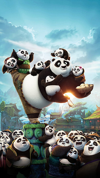 Kung Fu Panda 3 Cute Panda HD phone wallpaper