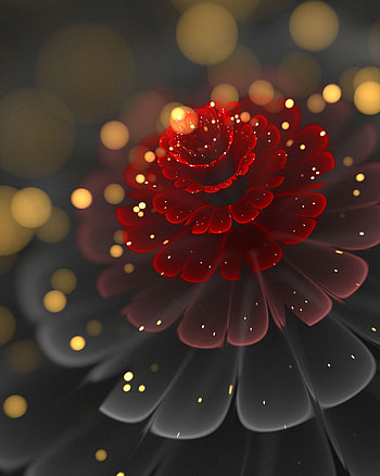 Abstract, Shine, Flower, Brilliance, Glare, Fractal HD phone wallpaper