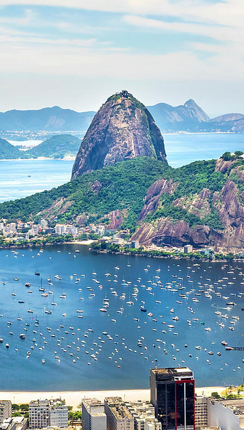 Rio De Janeir, Brazil, Inspiring , Eye-catching scenes HD phone wallpaper