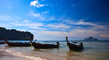 boats, cool, nature, beach HD wallpaper