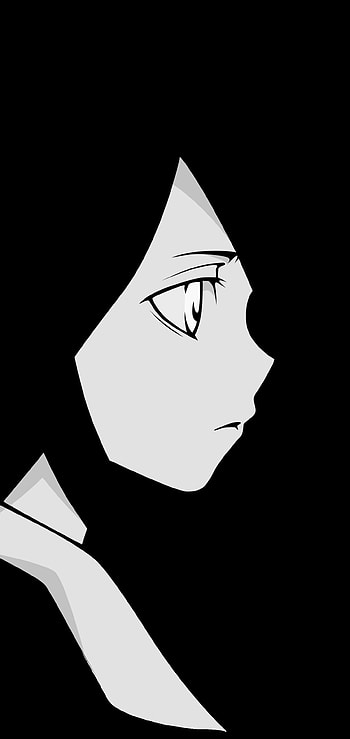 Rukia Kuchiki Silhouette — Bleach Minimal , Rukia Kuchiki, Anime, Bleach HD phone wallpaper