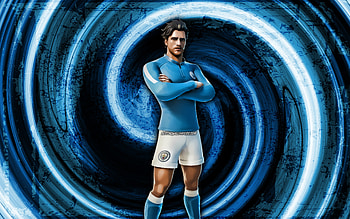Breakaway, blue grunge background, Fortnite, vortex, Fortnite characters, Breakaway Skin, Fortnite Battle Royale, Breakaway Fortnite HD wallpaper