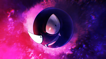 Gastly, Pokmon, Giant eyes, Resolution HD wallpaper