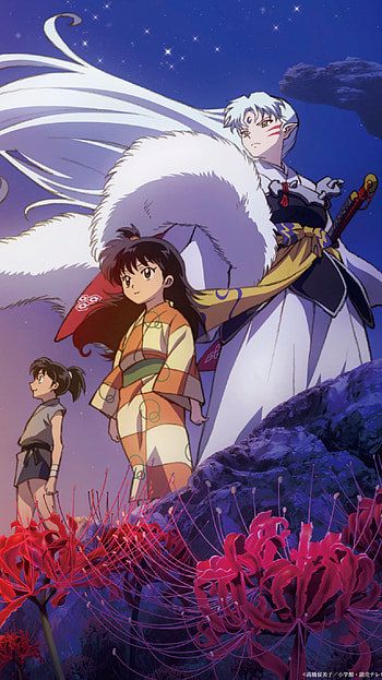 Sesshomaru, art, cartoon HD phone wallpaper