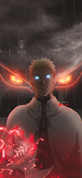 Naruto Uzumaki, red, sasuke, electric blue, kurama, sakura, narutoshippuden, boruto, kakashi, anime HD phone wallpaper