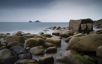 Rocky Coast, rocky, ocean, beach, coast HD wallpaper