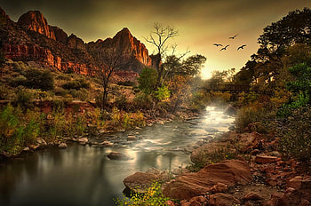 River, nature, rivers HD wallpaper
