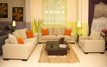 Interior, Miscellanea, Miscellaneous, Style, Sofa, Living Room, Cushions, Pillows HD wallpaper