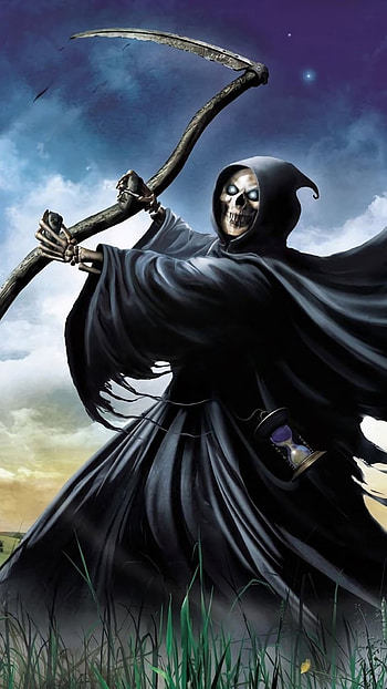 Black Devil, Grim Reaper HD phone wallpaper