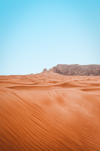 Sand, desert, landscape HD phone wallpaper