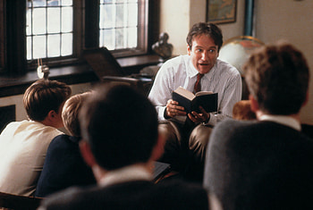 Dead Poets Society, Robin Williams' iconic roles, Memorable characters, Legendary actor HD wallpaper