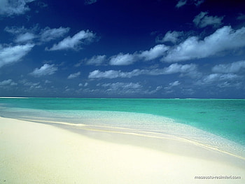 White sand beach, sea, white, perfect, coast HD wallpaper