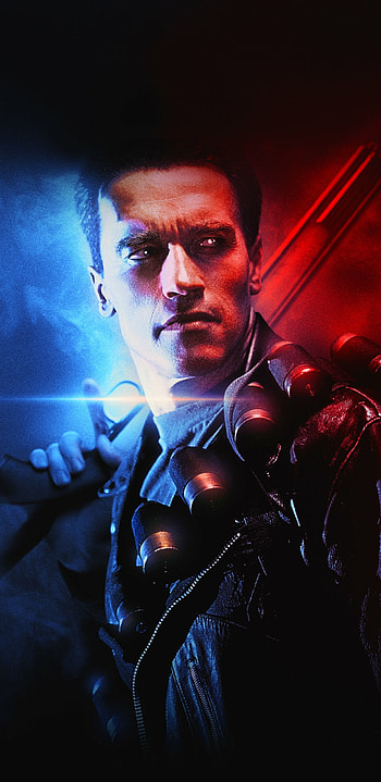 Terminator 2, Judgment Day, Iconic movie, Schwarzenegger's legacy HD phone wallpaper