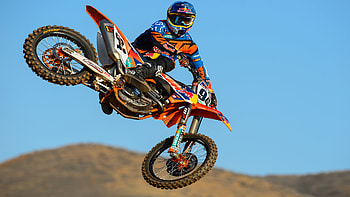 Red Bull KTM, Stunts HD wallpaper