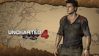 UNCHARTED 4 THIEFS END action adventure tps shooter platform poster | | 745711 | UP HD wallpaper