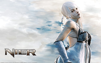NIER GIRL, fantasy, game, , cute, angel, girl, nier HD wallpaper