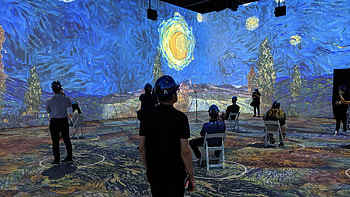 Van Gogh craze, Dallas, Art enthusiasts, Museum experience HD wallpaper