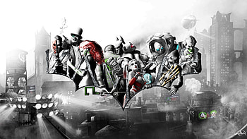 ... Mr ze, Joker, Scarecrow (character), Catwoman, The Riddler, Harley Quinn, Batman: Arkham City / and Mobile Backgrounds HD wallpaper