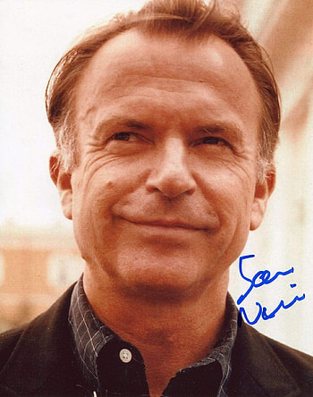 Sam Neill, Autograph signed graph HD phone wallpaper