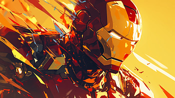 Iron Man in Flight - Marvel, Marvel Comics, Comic, Iron Man, superhero, Digital Art HD wallpaper
