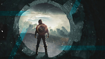 Captain Americaart, captain-america, superheroes, artwork HD wallpaper