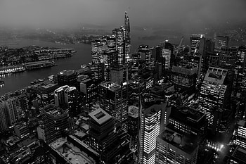 Cities, Architecture, City, Building, Bw, Chb, Megalopolis, Megapolis HD wallpaper