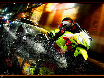 The Chase, moto, car HD wallpaper