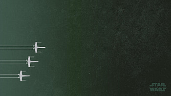Star Wars The Force Awakens X Wing Minimalist . HD wallpaper