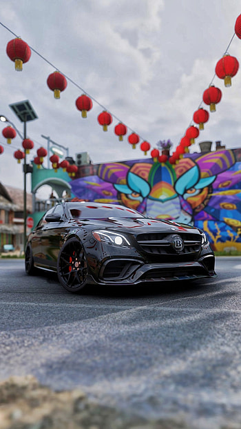 Mercedes-Benz Brabus, Benz, super, cars, Black, Mercedes HD phone wallpaper