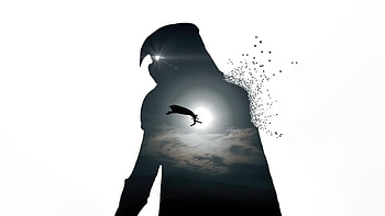 Moon Knight Minimalism, moon-knight-season-2, moon-knight, superheroes, artwork, art, digital-art, minimalism HD wallpaper