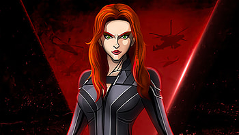 Black Widow Comic Poster , black-widow, superheroes, artist, artwork, digital-art HD wallpaper