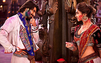 Ram Leela Movie Scene, ranveer-singh, deepika-padukone, indian-celebrities, girls, desi-girls HD wallpaper