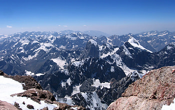 Nature, Mountains, Snow, Relief, Gorge, Ridge, Spine, Gorges HD wallpaper
